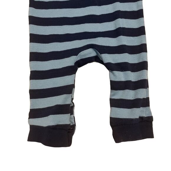 Just One You by Carter's Blue Rompers Set of 2 Boy's Size 6 Months - Picture 5 of 11